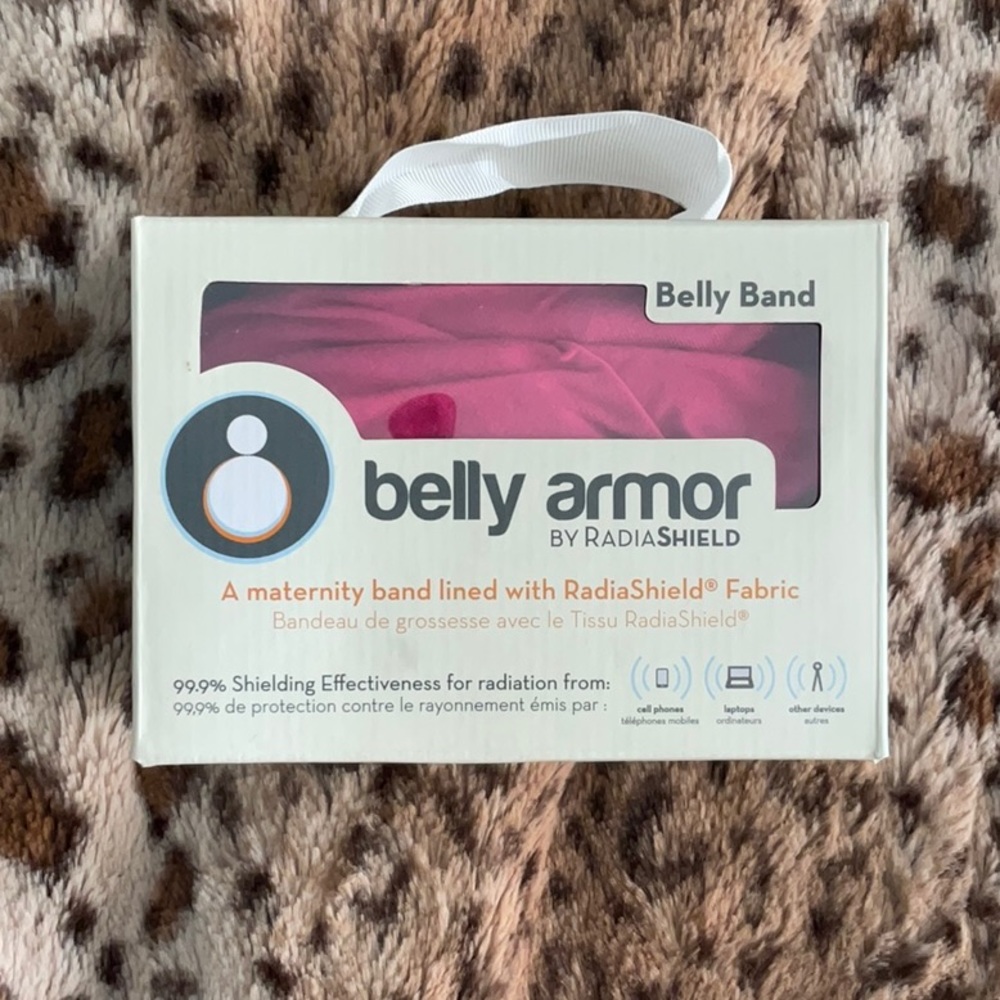 Belly Armor Hot Pink Belly Band-**Radiation Shield** Maternity